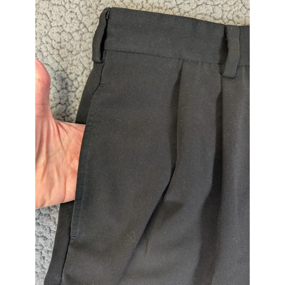 Tommy Hilfiger Shorts Mens 36 Pleated Black Chino  7
